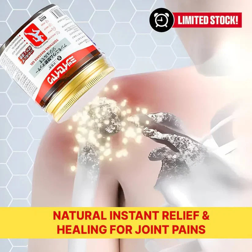 Japanese Soothing Massage Gel for Back, Knee, Joint, Muscle Pain Relief Gel (100 g)