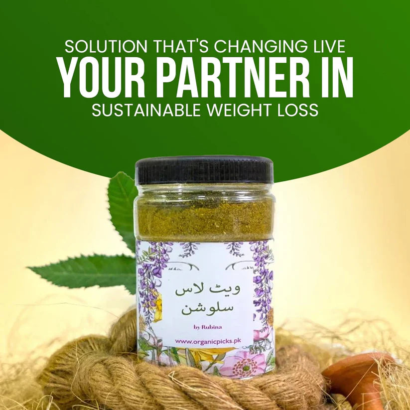 🌿 Weightless Solution Herbal Weight Loss Powder | 1 Month Plan 🕒🔥 NO 1