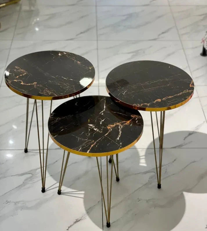 Modern Coffee Tables – Nesting End Tables & Side Tables Set for Stylish Living
